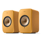 KEF LSX II Bookshelf Speakers - Pair (Amber Haze)