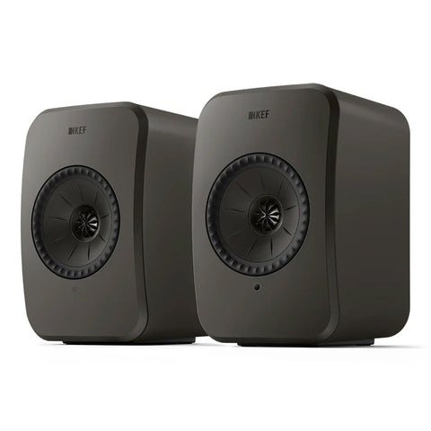 KEF LSX II LT Wireless HiFi Speakers - Pair (Graphite Grey)