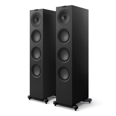 KEF Q11 Meta 3-Way Floorstanding Speaker - Pair (Black)