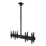Kanto CM600B4B Back-to-Back Quad Screen TV Ceiling Mount for Four 40" to 45" TVs