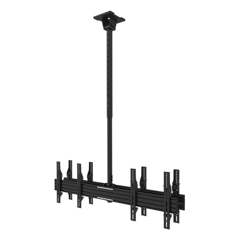 Kanto CM600B4B Back-to-Back Quad Screen TV Ceiling Mount for Four 40" to 45" TVs