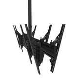 Kanto CM600B4B Back-to-Back Quad Screen TV Ceiling Mount for Four 40" to 45" TVs