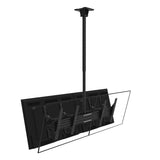 Kanto CM600B4B Back-to-Back Quad Screen TV Ceiling Mount for Four 40" to 45" TVs