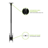 Kanto CM600B4B Back-to-Back Quad Screen TV Ceiling Mount for Four 40" to 45" TVs