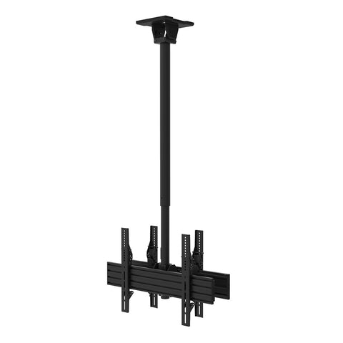 Kanto CM600BTB Back-to-Back Dual Screen TV Ceiling Mount for 40" to 80" TVs