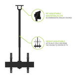 Kanto CM600BTB Back-to-Back Dual Screen TV Ceiling Mount for 40" to 80" TVs