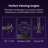 Kanto DMG Heavy-Duty Desktop Gaming Monitor Arm for 32" - 60" Screens