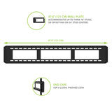 Kanto F6080 Fixed Low Profile TV Wall Mount for 55" - 120" TVs
