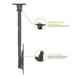 Kanto MBC211T Menu Board Ceiling Mount System with Tilting Arms for 40" - 60" TVs (2 Screens)