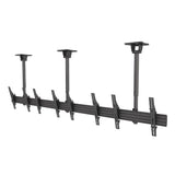 Kanto MBC411T Menu Board Ceiling Mount System with Tilting Arms for 40" - 60" TVs (4 Screens)