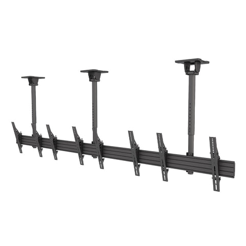 Kanto MBC411T Menu Board Ceiling Mount System with Tilting Arms for 40" - 60" TVs (4 Screens)