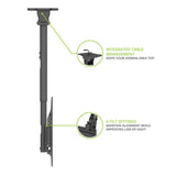 Kanto MBC411T Menu Board Ceiling Mount System with Tilting Arms for 40" - 60" TVs (4 Screens)