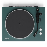 Kanto OBI3 Bluetooth 5.3 Turntable with Built-In Preamp (Matte Green)