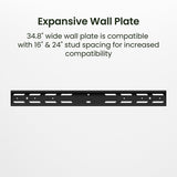Kanto PF500 Fixed Low-Profile TV Wall Mount for 65" - 120" TVs