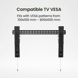 Kanto PT405 Ultra Low-Profile Tilting TV Mount for 50&rdquo; - 90&rdquo; TVs