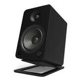 Kanto YUP6 Passive Bookshelf Speakers with S6 Speaker Stands - Pair (Black)