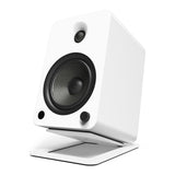 Kanto YUP6 Passive Bookshelf Speakers with S6 Speaker Stands - Pair (White)