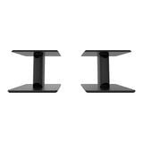 Kanto SP6HD 6" Universal Desktop Speaker Stands with Rotating Top Plates and Cable Management - Pair (Black)