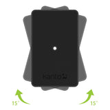 Kanto SP6HD 6" Universal Desktop Speaker Stands with Rotating Top Plates and Cable Management - Pair (Black)
