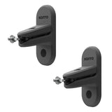 Kanto SPW3 Rear Mount Universal Speaker Wall Mount - Pair (Black)