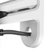 Kanto SPW3W Rear Mount Universal Speaker Wall Mount - Pair (White)