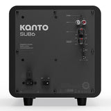 Kanto SUB6 6" Powered Subwoofer Bundle with AudioQuest Jack Russell Subwoofer Cable - 4m (Black)