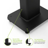 Kanto SX30 30" Fillable Speaker Stands with Isolation Feet - Pair (Black)