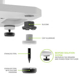 Kanto SX30 30" Fillable Speaker Stands with Isolation Feet - Pair (White)