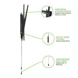 Kanto T300P Low Profile Vertical TV Mount for 40" - 90" TVs