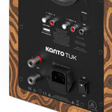 Kanto Tuk (2nd Gen) 260W Powered Speaker System with Bluetooth 5.4 (Matte Burled Ebony)