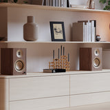 Kanto Tuk (2nd Gen) 260W Powered Speaker System with Bluetooth 5.4 (Matte Walnut)