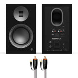 Kanto Tuk (2nd Gen) Powered Speakers Bundle with AudioQuest Jack Russell Subwoofer Cable - 4m (Black)