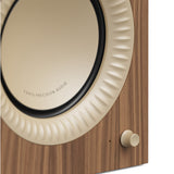 Kanto TUK Grand (Gen 2) Powered Speakers Bundle with AudioQuest Jack Russell Subwoofer Cable - 4m (Walnut)