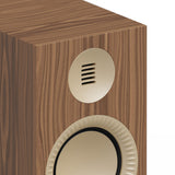 Kanto TUK Grand (Gen 2) Powered Speakers Bundle with AudioQuest Jack Russell Subwoofer Cable - 4m (Walnut)