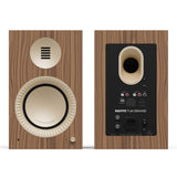 Kanto TUK Grand (Gen 2) Powered Speakers Bundle with AudioQuest Jack Russell Subwoofer Cable - 4m (Walnut)