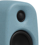 Kanto UKI Bluetooth Speakers Bundle with AudioQuest Jack Russell Subwoofer Cable - 4m (Blue)