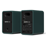 Kanto Yu2 (2nd Gen) 110 W Desktop Computer Speakers with Bluetooth 5.0 (Green)