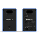 Kanto Yu2 (2nd Gen) 110 W Desktop Computer Speakers with Bluetooth 5.0 (Ice Blue)