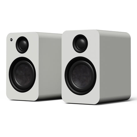Kanto Yu2 (2nd Gen) 110 W Desktop Computer Speakers with Bluetooth 5.0 (White)