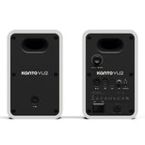 Kanto Yu2 (2nd Gen) 110 W Desktop Computer Speakers with Bluetooth 5.0 (White)