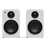 Kanto Yu2 (2nd Gen) 110 W Desktop Computer Speakers with Bluetooth 5.0 (White)