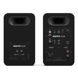 Kanto Yu4 (2nd Gen) 160W Powered Speaker System with Bluetooth 5.3 and Phono Preamp (Black)