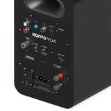Kanto Yu4 (2nd Gen) 160W Powered Speaker System with Bluetooth 5.3 and Phono Preamp (Black)