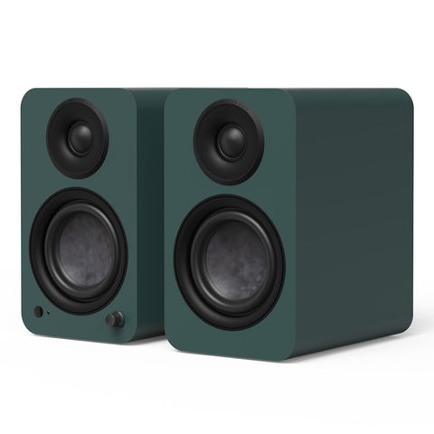 Kanto Yu4 (2nd Gen) 160W Powered Speaker System with Bluetooth 5.3 and Phono Preamp (Green)
