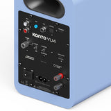 Kanto Yu4 (2nd Gen) 160W Powered Speaker System with Bluetooth 5.3 and Phono Preamp (Ice Blue)