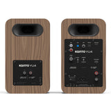 Kanto Yu4 (2nd Gen) 160W Powered Speaker System with Bluetooth 5.3 and Phono Preamp (Walnut)