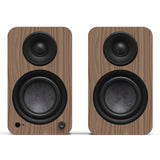 Kanto Yu4 (2nd Gen) 160W Powered Speaker System with Bluetooth 5.3 and Phono Preamp (Walnut)