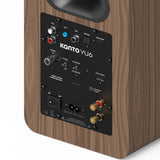 Kanto Yu6 (2nd Gen) 200W Powered Speaker System with Bluetooth 5.3 and Phono Preamp (Walnut)