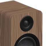 Kanto Yu6 (2nd Gen) 200W Powered Speaker System with Bluetooth 5.3 and Phono Preamp (Walnut)