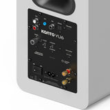 Kanto Yu6 (2nd Gen) 200W Powered Speaker System with Bluetooth 5.3 and Phono Preamp (White)